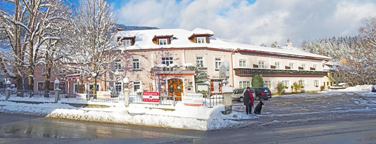 Gasthof Zum Niederhaus - Familie Perthold Sankt Aegyd am Neuwalde Bagian luar foto